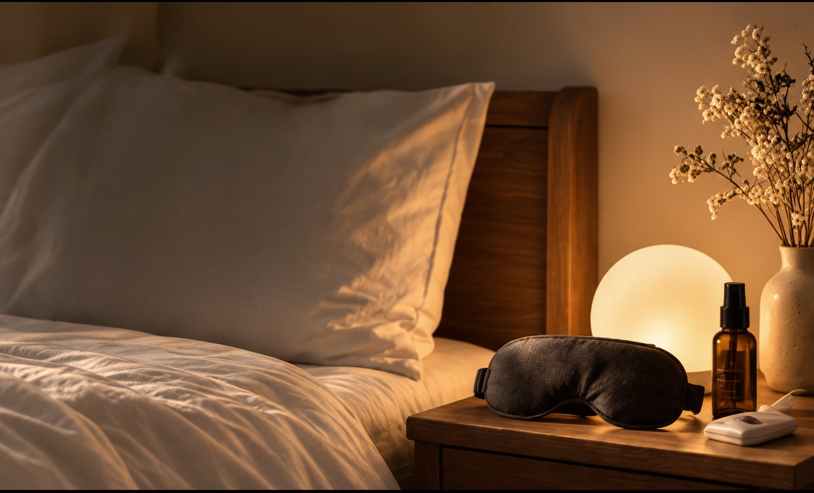 Sleep & Recovery editorial scene